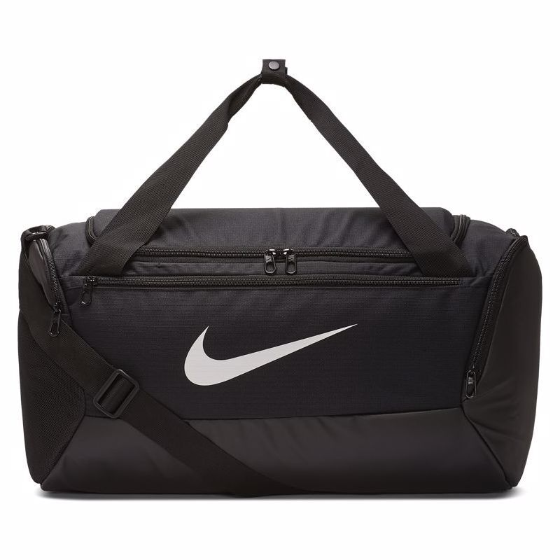 Nike Brasilia Small Training Duffel Bag, Black/White