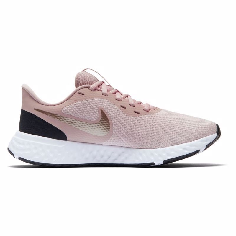 Nike Revolution 5 Women's Running Shoes, Rose/Bronze 