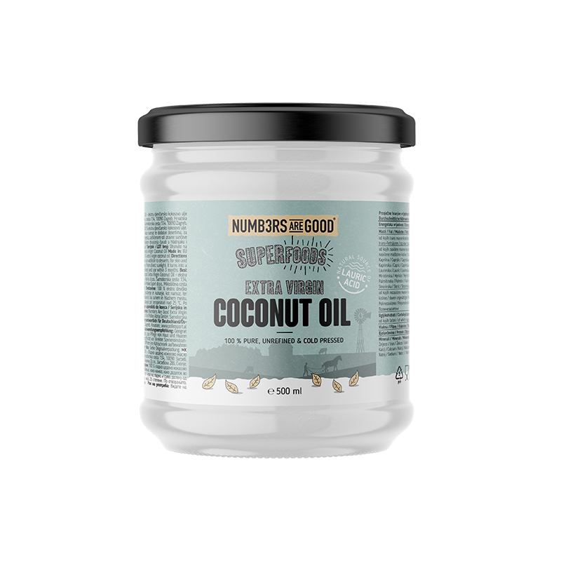 Extra Virgin Coconut Oil, 500 ml