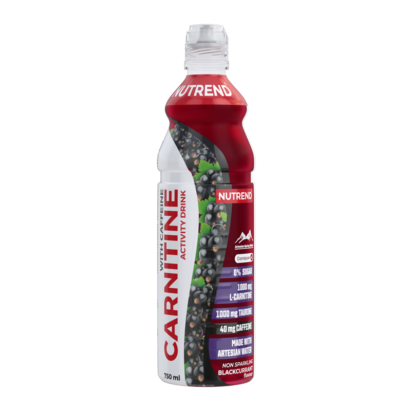Carnitine Activity Drink with Caffeine, 750 ml, Nutrend Carnitine Activity Drink with Caffeine, 750 ml, Nutrend