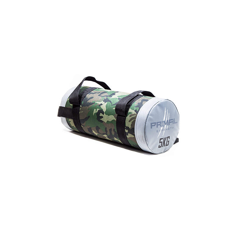 Rebel Fitness Camouflage Powerbag Siva, 5 kg