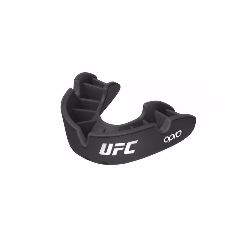 Opro Self-Fit UFC Bronze Mouthguard, Black