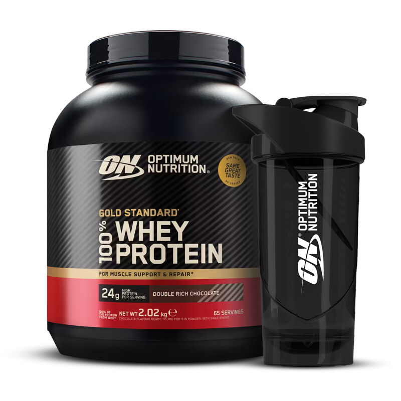 100% Whey Gold Standard, 2 kg + Shieldmixer Hero Optimum 700 ml GRATIS