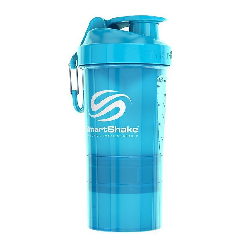 SmartShake Original2Go One, Neon Blue, 600 ml