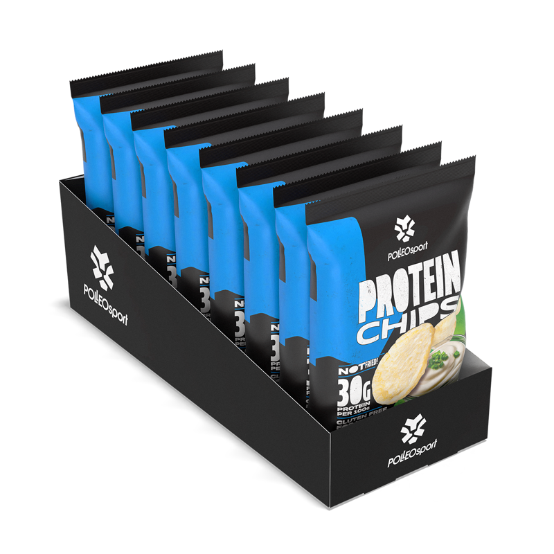 Polleo Protein Chips, 8 x 50 g 