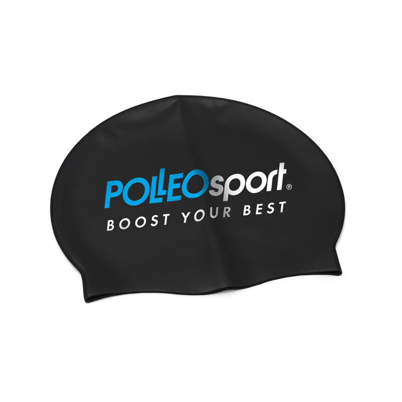 Swimming cap, Polleo Sport, black