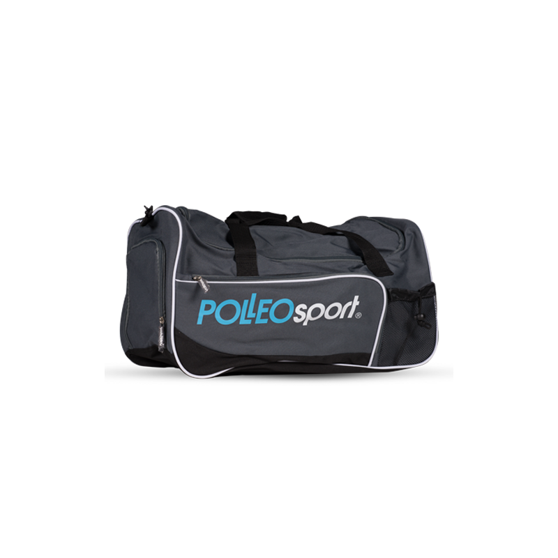 Polleo Sport Gym Star Duffle Bag, Black/Grey