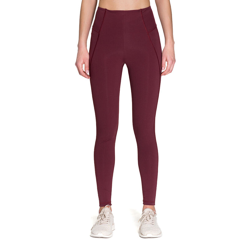 Primavera Leggings, Red Wine 