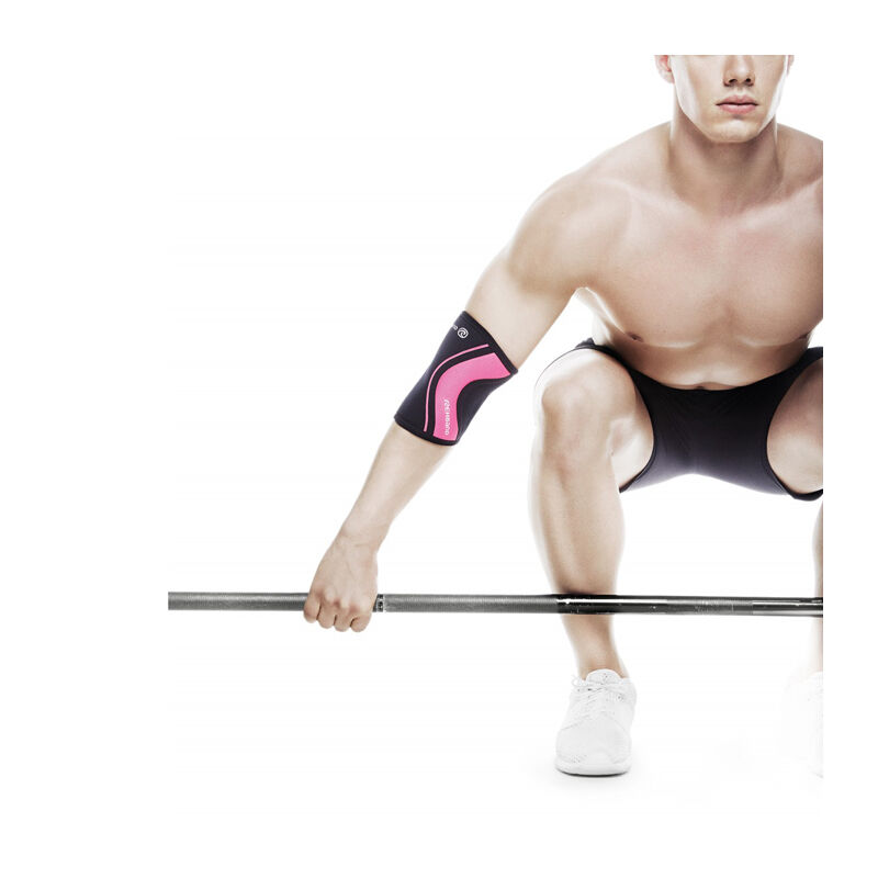 Potpora za lakat Rx, 5 mm, black/pink 