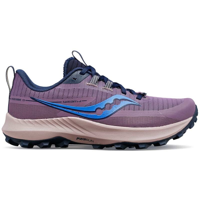 Saucony Peregrine 13 Women's Running Shoes, Haze/Night 