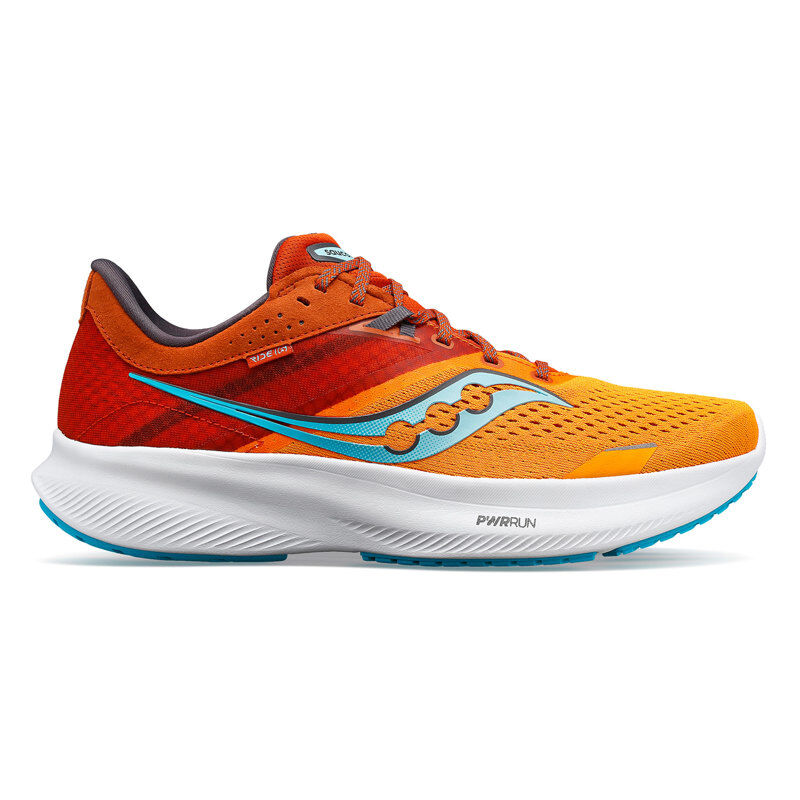 Saucony Ride 16 Running Shoes, Marigold/Lava 