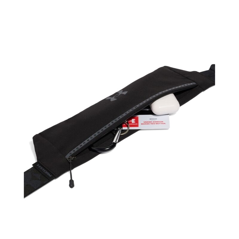 UA Bag Launch Run Belt, Black/Castlerock 