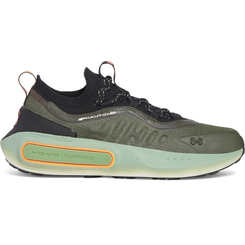 UA Shoes Phantom 4 RFLCT, Baroque Green/Black/Blaze Orange 