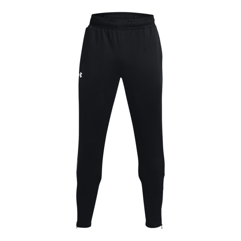 UA French Terry Pants, Black/White 