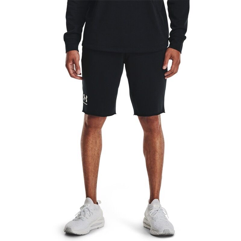 UA Rival Terry Shorts, Black/Onyx White 
