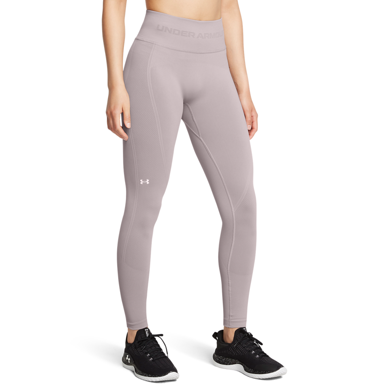 UA Leggings Vanish Seamless, Tetra Grey/White 