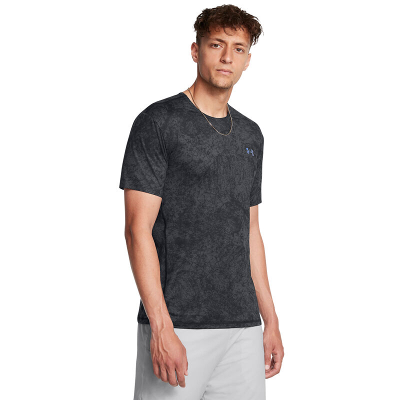 UA Shirt Vanish Elite Vent Printed SS, Black 