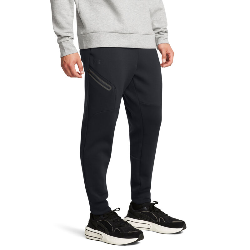 UA Pants Unstoppable Fleece Joggers, Black 
