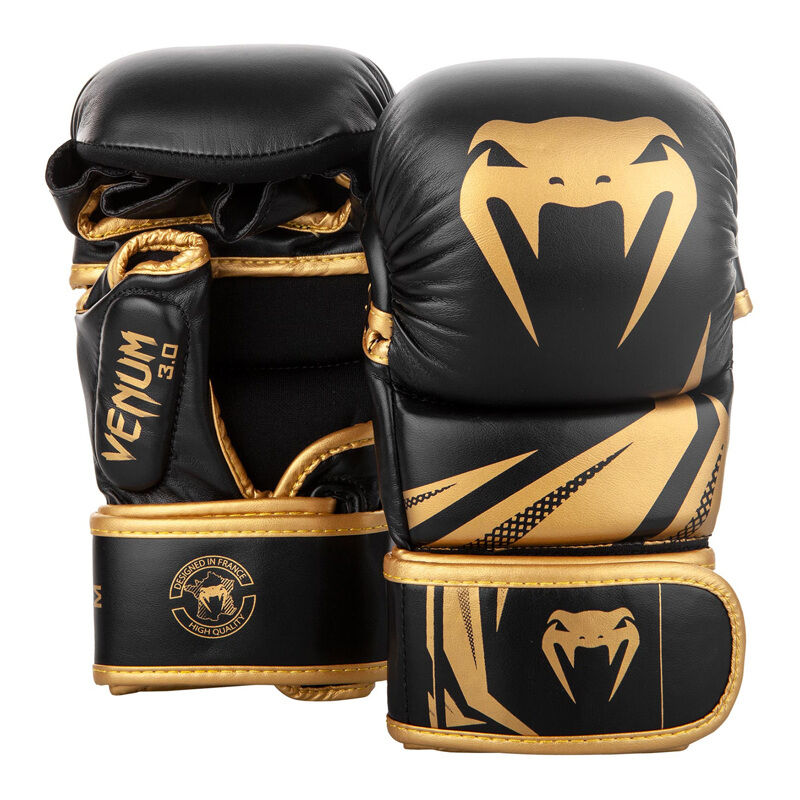 Venum Challenger 3.0 Sparring Gloves, Black/Gold 