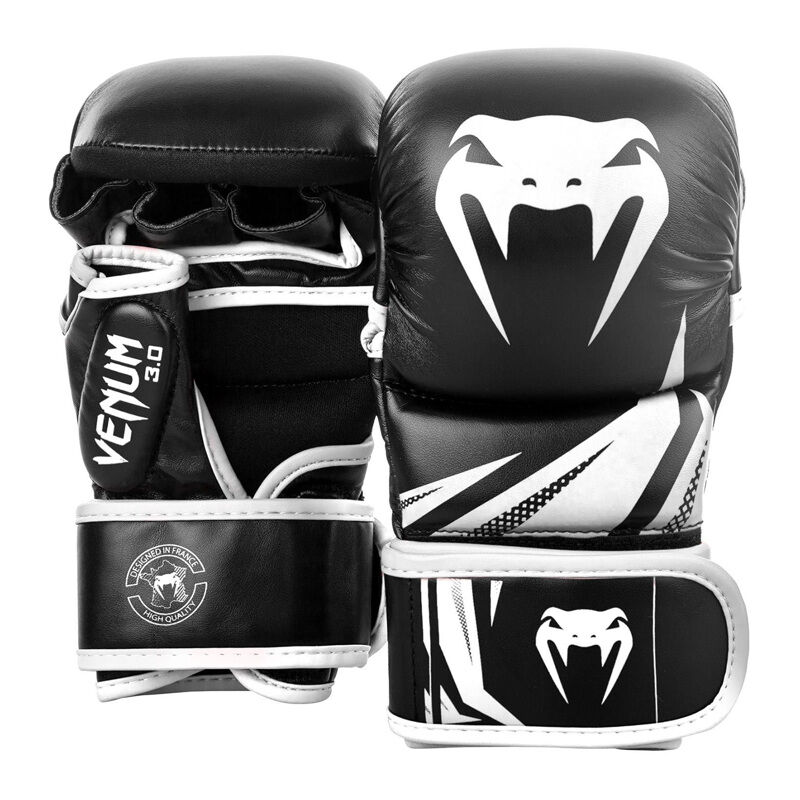 Venum sparring gloves black/white S Challenger 3.0 