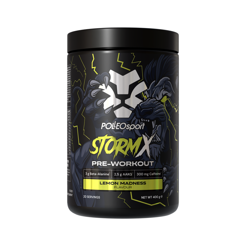 Polleo StormX Pre-Workout, 400 g 