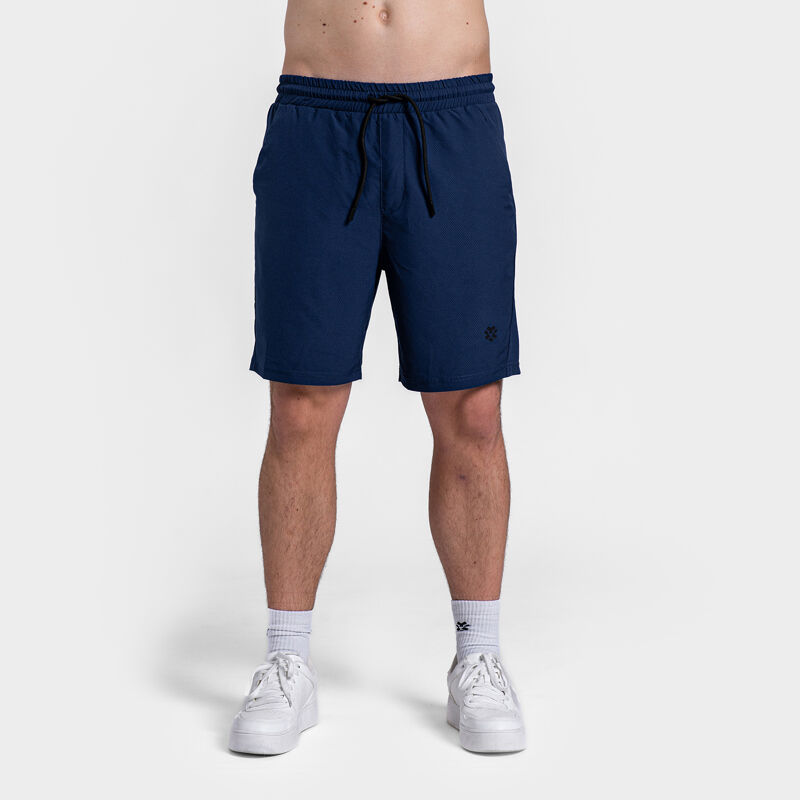 Polleo Men's Strike Performance Training Shorts, Blue 