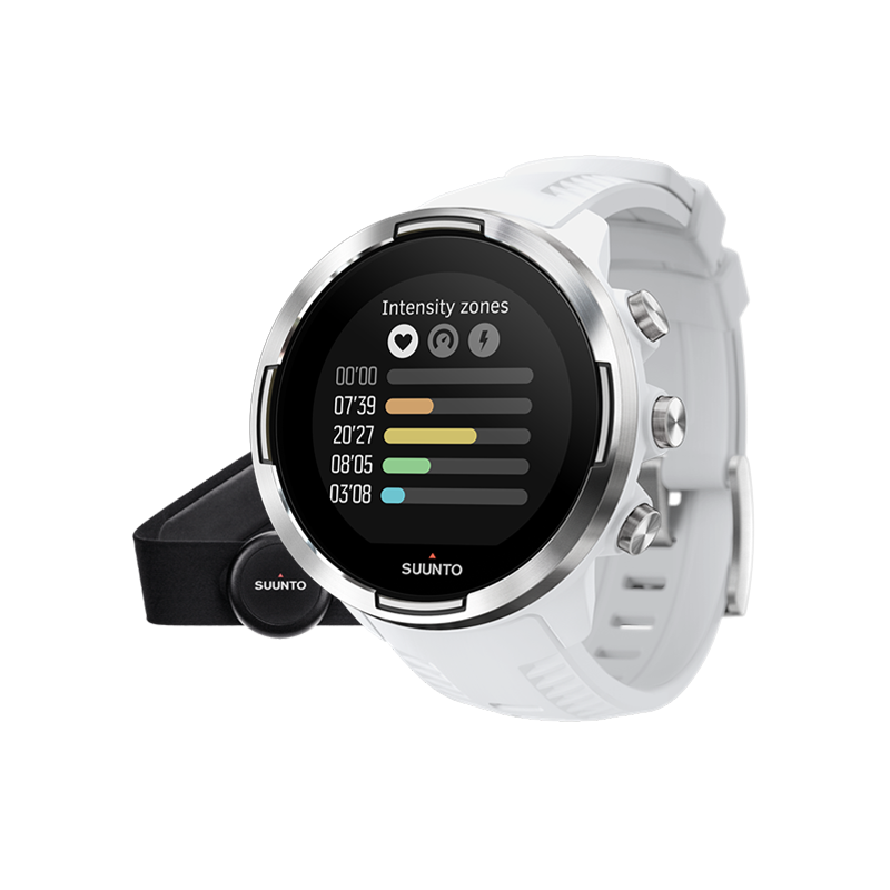 Suunto 9 Baro, White, HR