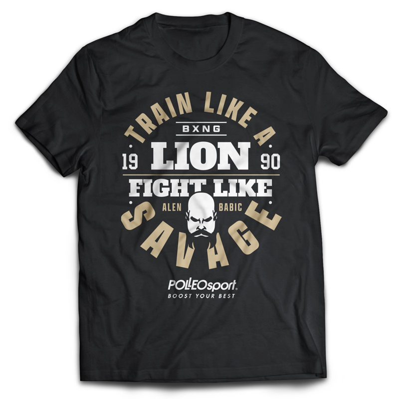 Train like a Savage T-Shirt, Black 