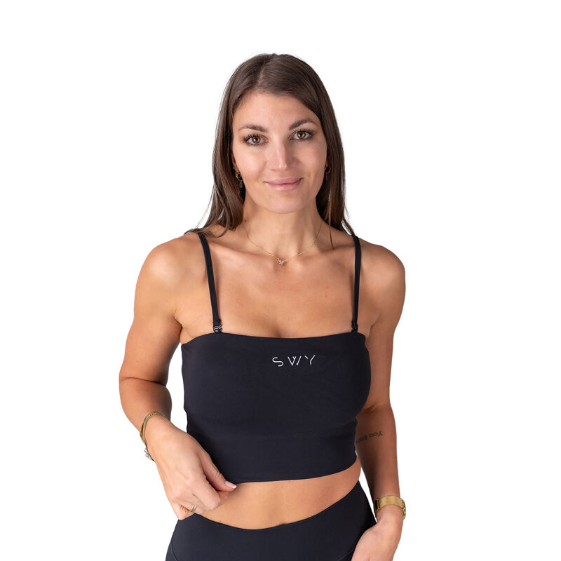 SWY SoftLux SoftLine Top, Black 