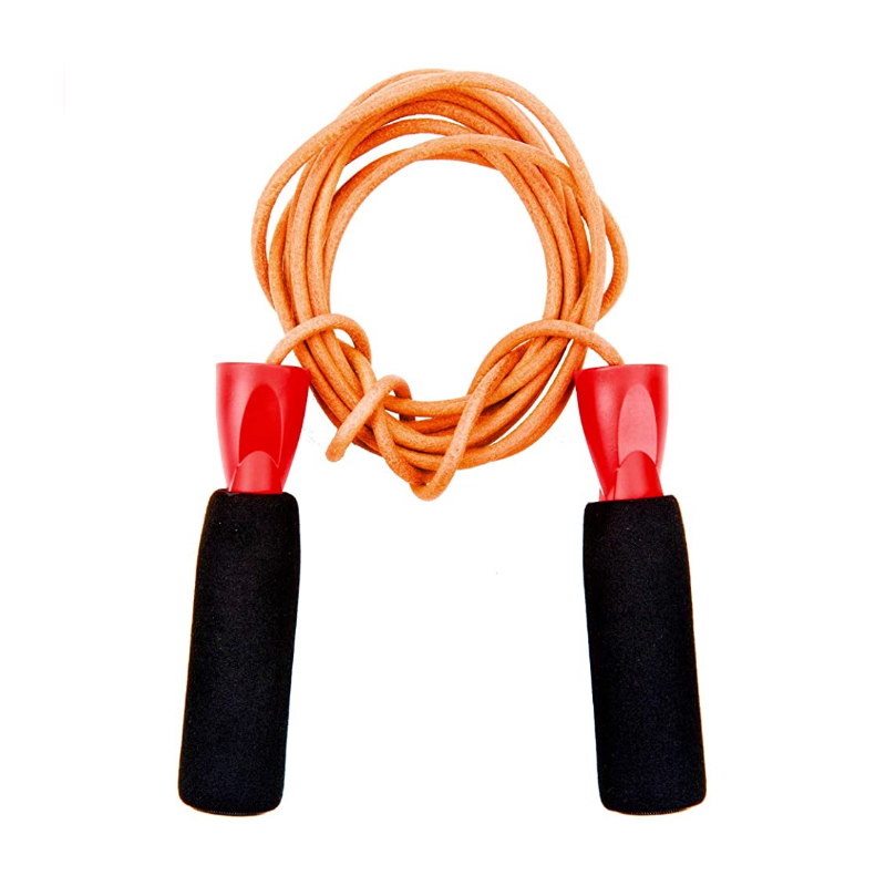 UFC Leather Jump Rope, Black 