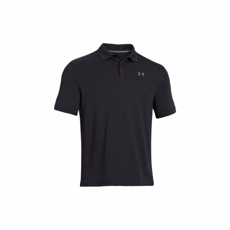 UA Performance Polo T-Shirt, Black 