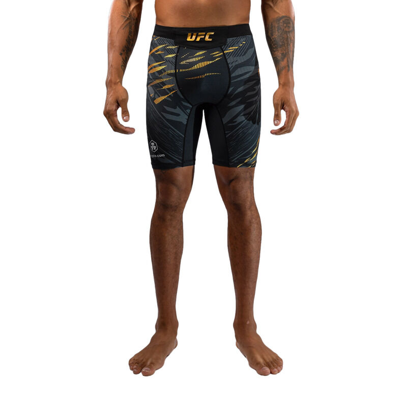 UFC Fusion by Venum Authentic Fight Night Men’s Vale Tudo Short, Black/Gold 