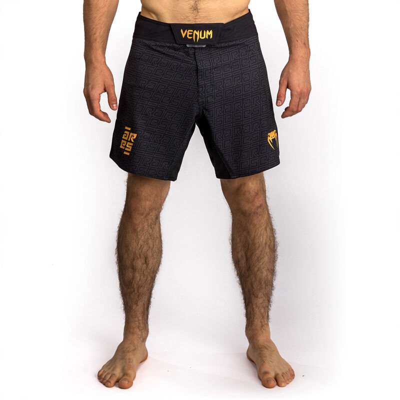 Venum x Ares Fight Shorts 2.0, Black/Gold 
