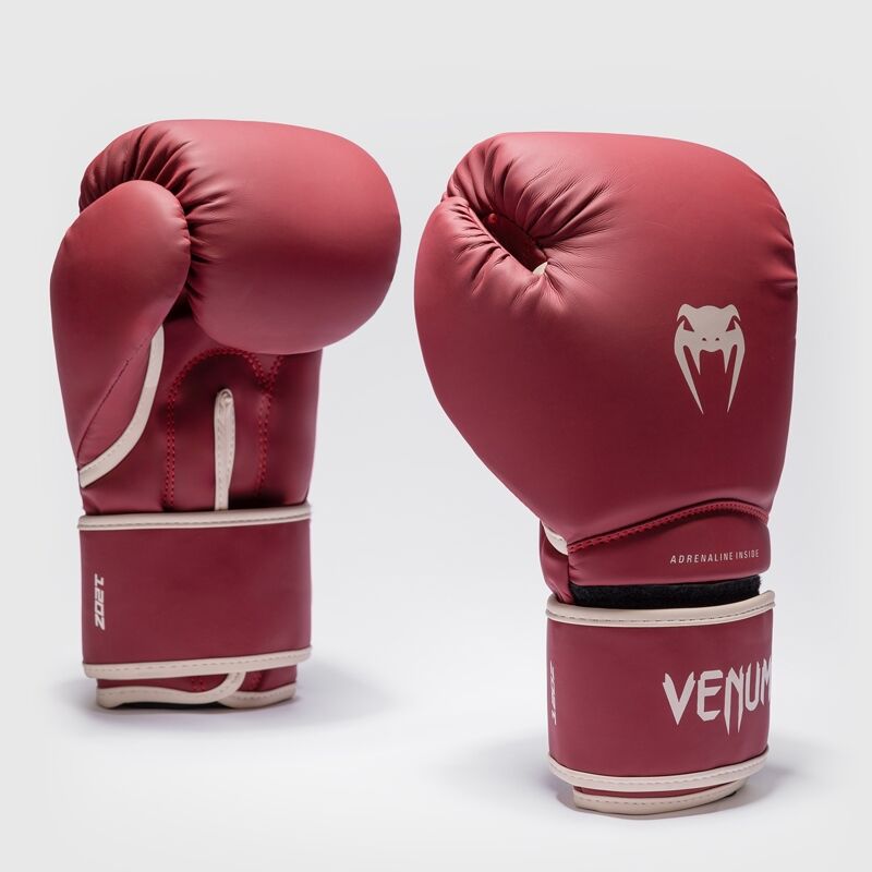 Venum Contender 1.5 Boxing Gloves, Burgundy/Sand 