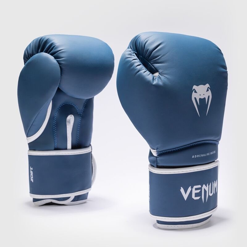 Venum Contender 1.5 Boxing Gloves, Cobalt Blue/White 
