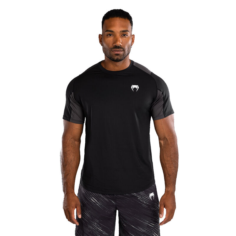 Venum Rapid Dry-Tech Shirt, Black/Grey 