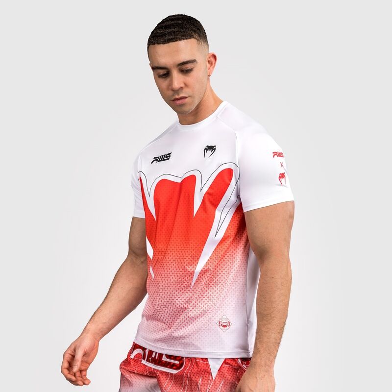 Venum x RWS 2.0 Dry-Tech Shirt, White/Red 