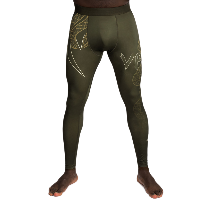 Venum Serpenti Spats, Khaki/Bronze/Ivory 