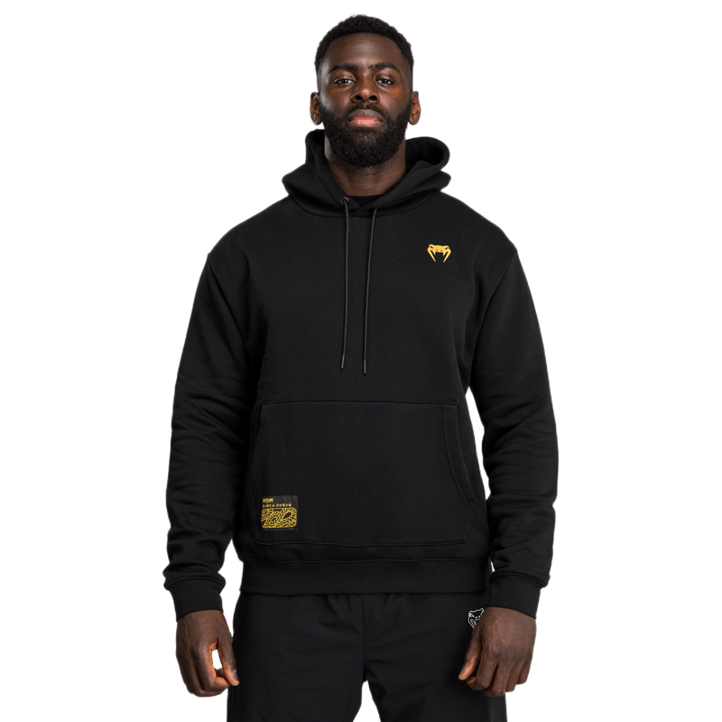 Venum Serpenti Hoodie, Black/Silver/Gold 