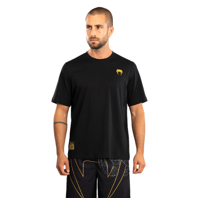 Venum Serpenti T-Shirt, Black/Silver/Gold 