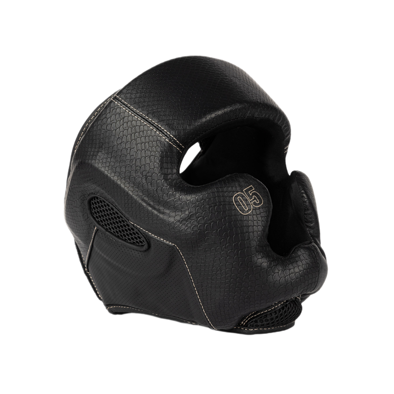 Venum Impact Evo Scales Headgear, Black 
