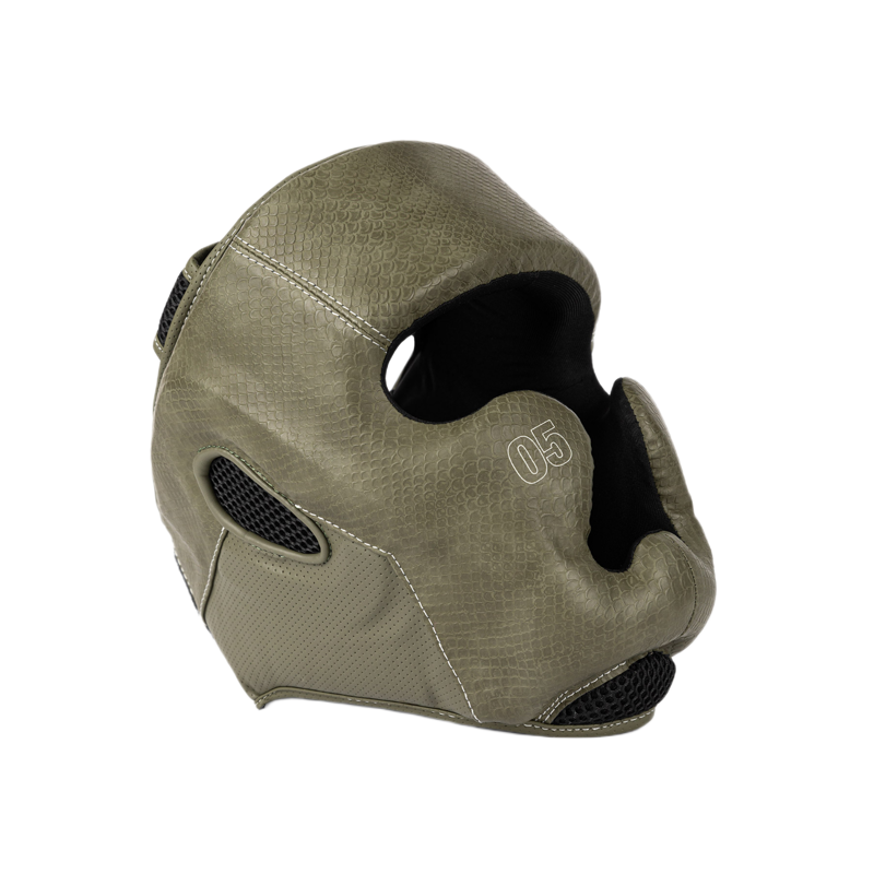 Venum Impact Evo Scales Headgear, Army Green 