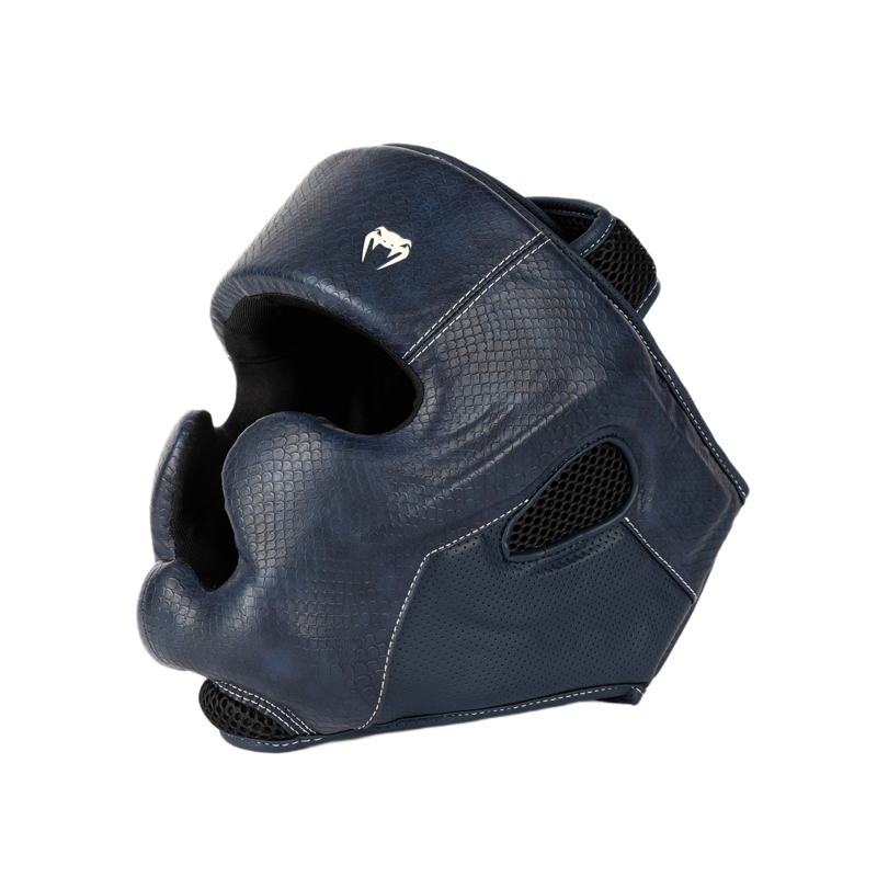 Venum Impact Evo Scales Headgear, Midnight Blue 