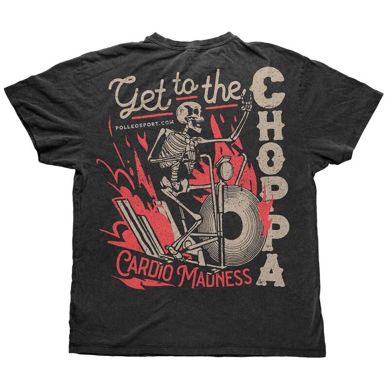 Vintage Muscle T-shirt, Get To The Choppa 