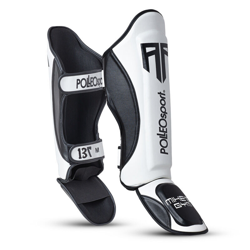 Polleo x AP Shinguards, White/Black 