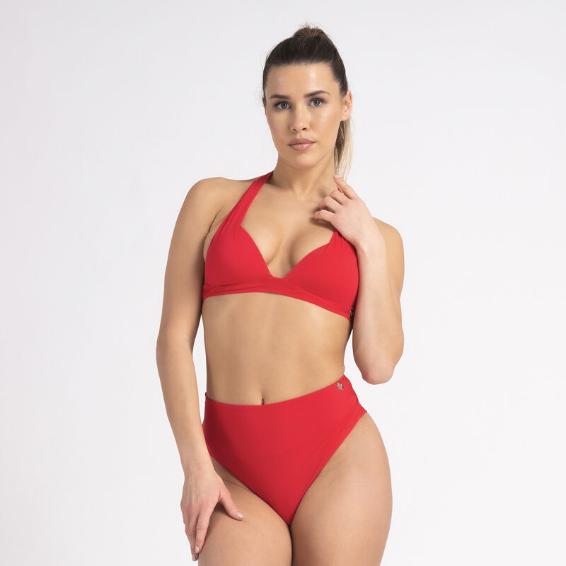 Exotic Swim Bra, Red 