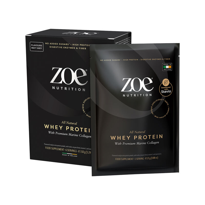 zoe Whey, Sachet Pack, 6 x 25 g 