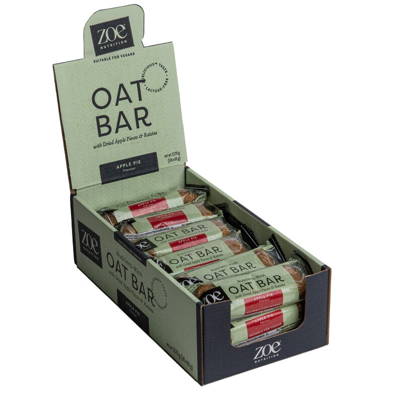 zoe Oat Bar, 18 x 65 g 
