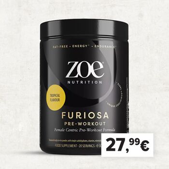 zoe Furiosa Pre-Workout (300 g) 27.99€