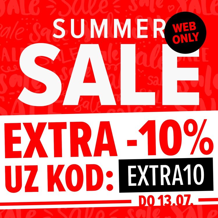 Extra 10% popusta <br>  na već sniženo!
